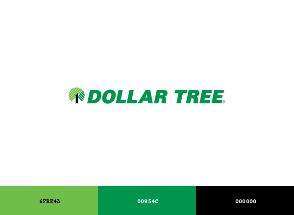 Dollar Tree Brand & Logo Color Palette