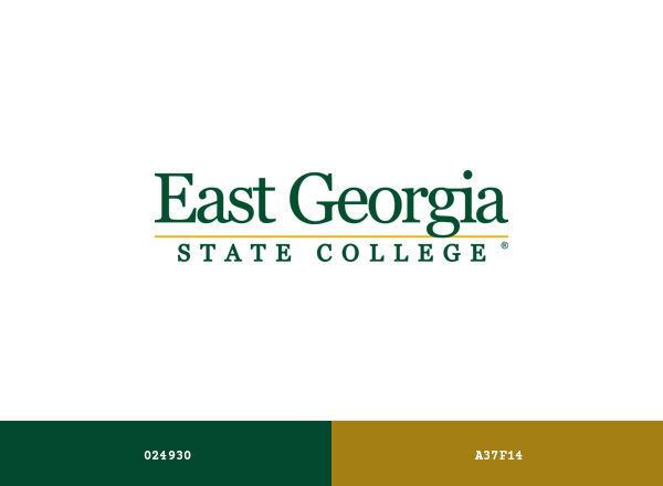 East Georgia State College (EGSC) Brand & Logo Color Palette