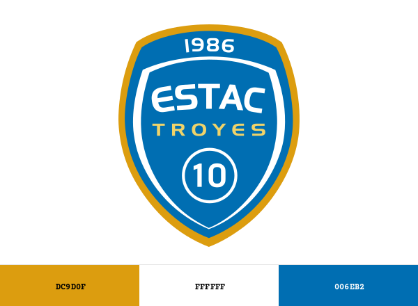 ES Troyes AC Brand & Logo Color Palette