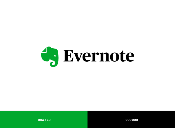 Evernote Brand & Logo Color Palette