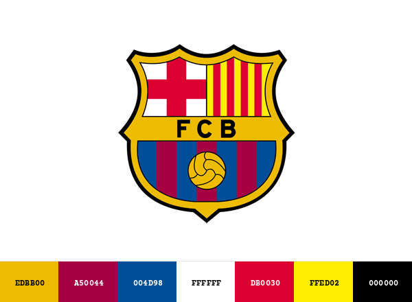 FC Barcelona Brand & Logo Color Palette