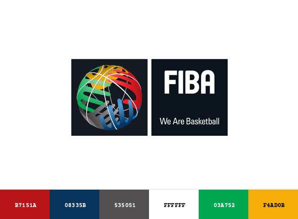 FIBA (International Basketball Federation) Brand & Logo Color Palette