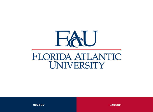 Florida Atlantic University (FAU) Brand & Logo Color Palette
