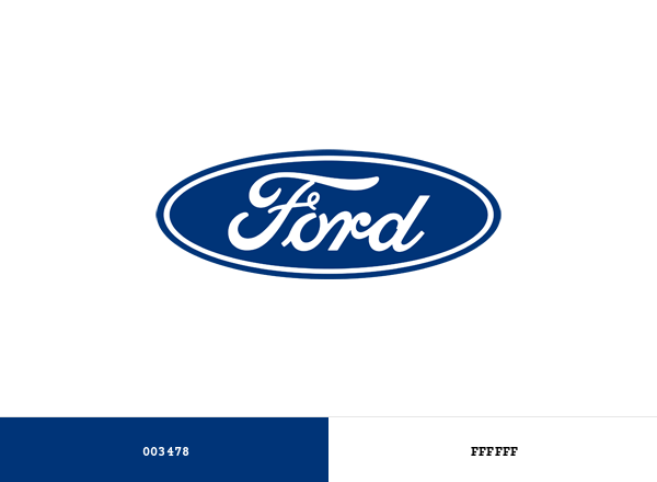 Ford Brand & Logo Color Palette