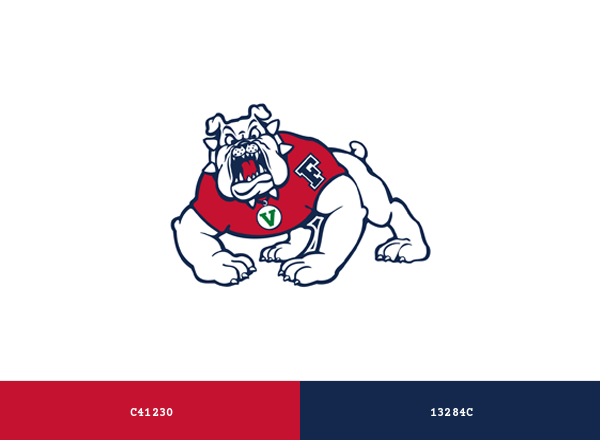 Fresno State Bulldogs Brand & Logo Color Palette