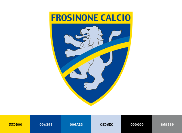 Frosinone Calcio Brand & Logo Color Palette