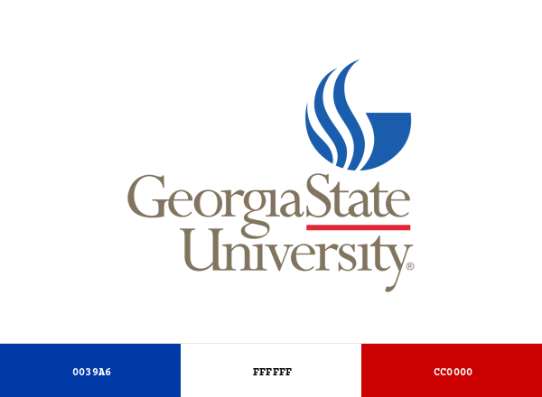 Georgia State University (GSU) Brand & Logo Color Palette