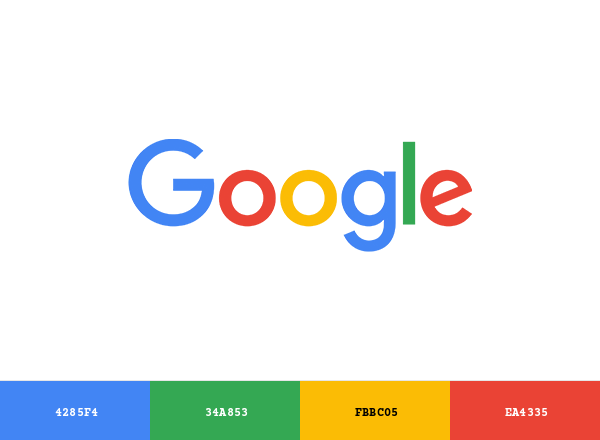 Google Brand & Logo Color Palette