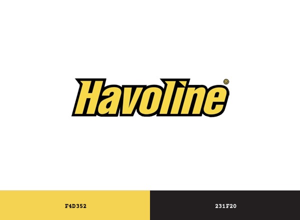 Havoline Brand & Logo Color Palette