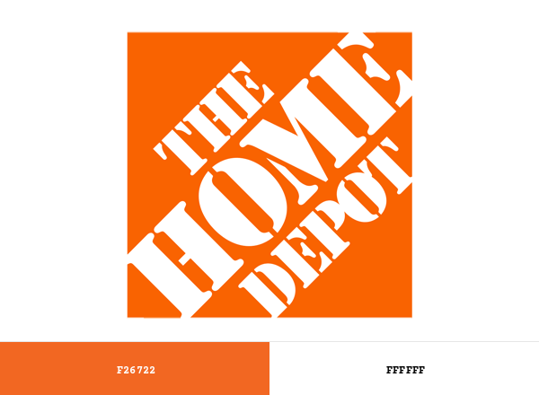 Home Depot Brand & Logo Color Palette