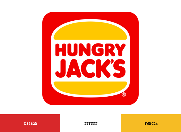 Hungry Jacks Brand & Logo Color Palette