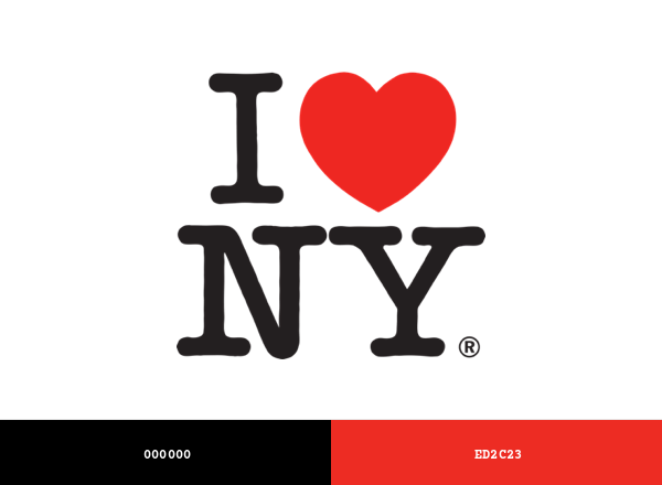 I Love NY Brand & Logo Color Palette