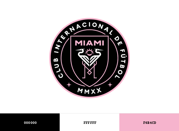 Inter Miami CF Brand & Logo Color Palette