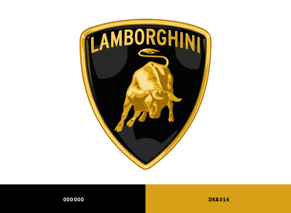 Lamborghini Brand & Logo Color Palette
