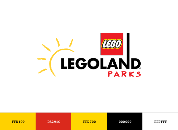 Legoland Brand & Logo Color Palette