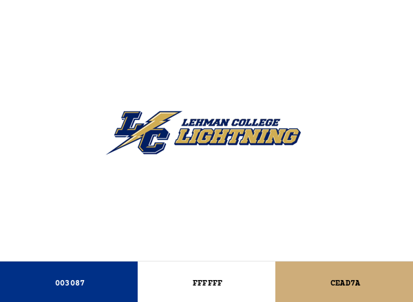 Lehman College Lightning Brand & Logo Color Palette