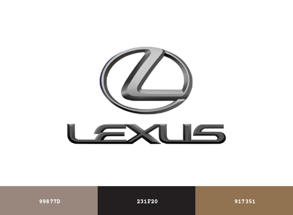 Lexus Brand & Logo Color Palette