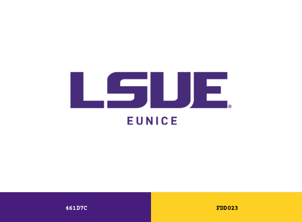 Louisiana State University at Eunice (LSUE) Brand & Logo Color Palette