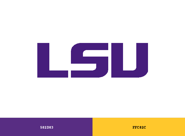 Louisiana State University (LSU) Brand & Logo Color Palette