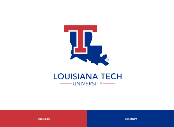 Louisiana Tech University (La Tech) Brand & Logo Color Palette