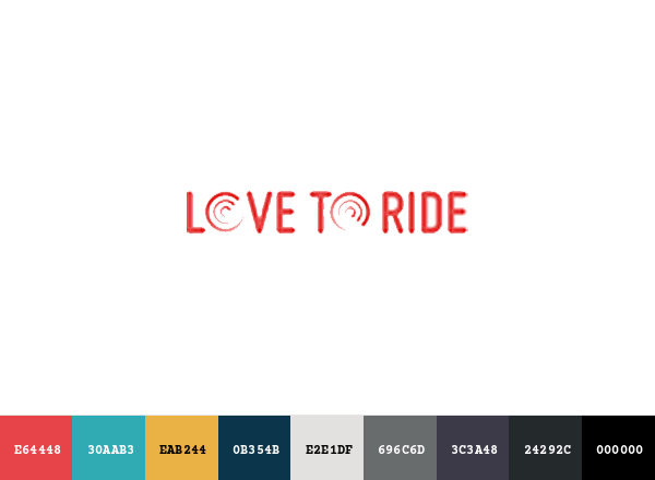 Love To Ride Brand & Logo Color Palette