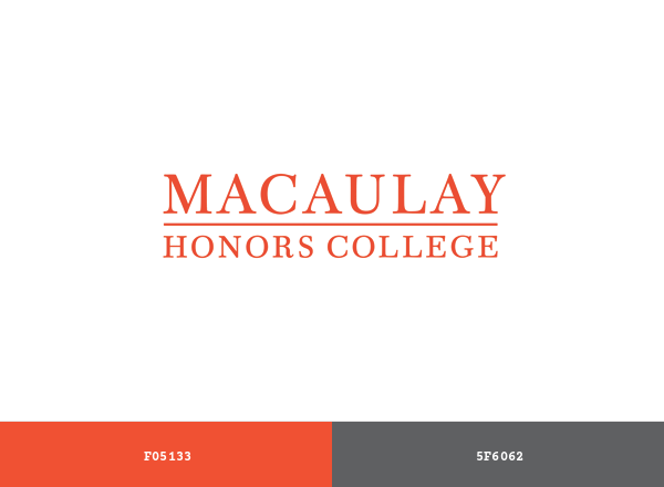Macaulay Honors College (CUNY) Brand & Logo Color Palette