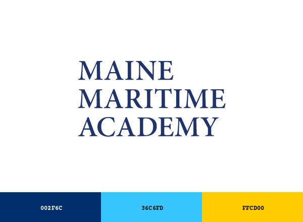 Maine Maritime Academy Brand & Logo Color Palette