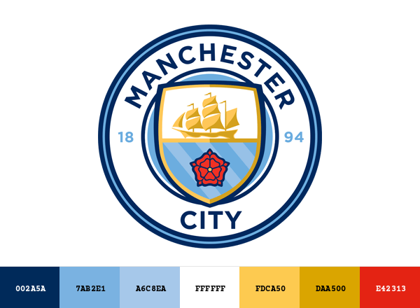 Manchester City F.C. Brand & Logo Color Palette