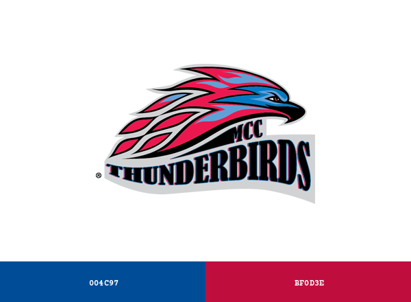 MCC Thunderbirds Brand & Logo Color Palette
