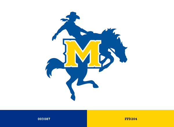McNeese Cowboys and Cowgirls Brand & Logo Color Palette