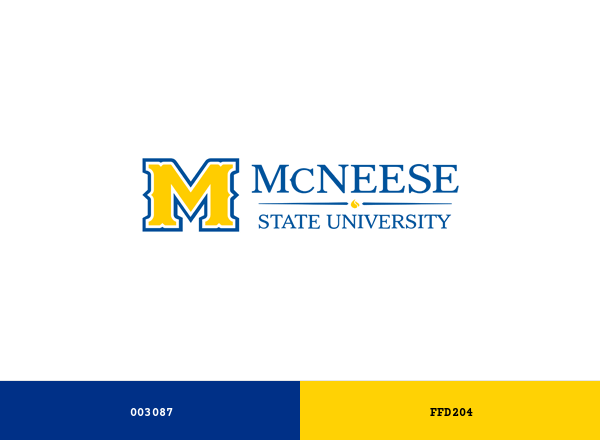 McNeese State University Brand & Logo Color Palette