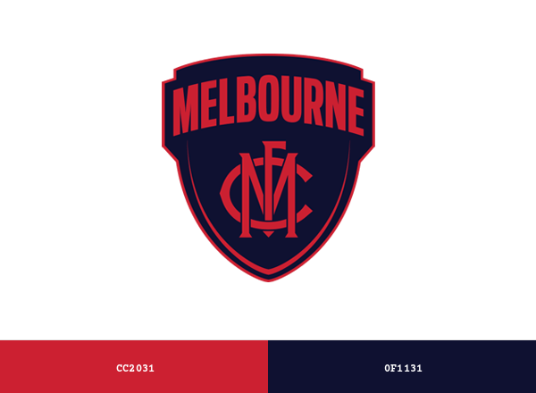 Melbourne Football Club Brand & Logo Color Palette