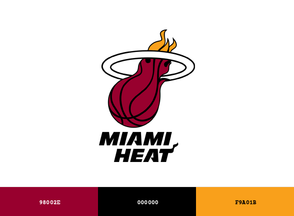 Miami Heat Brand & Logo Color Palette