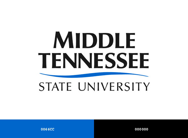 Middle Tennessee State University (MTSU) Brand & Logo Color Palette