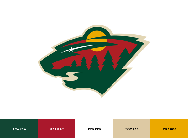 Minnesota Wild Brand & Logo Color Palette