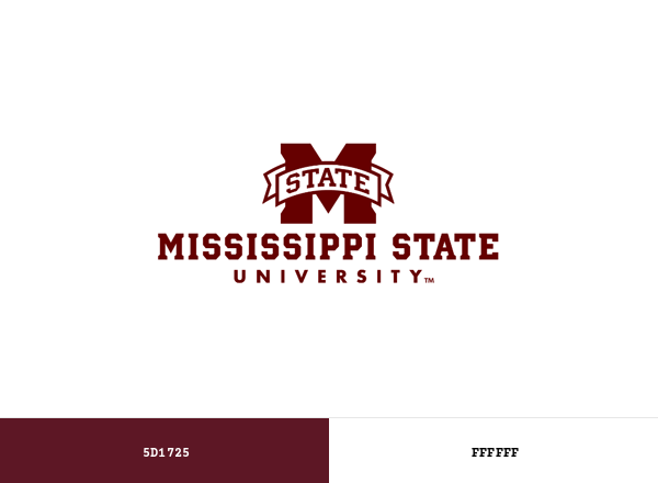 Mississippi State University (MSU) Brand & Logo Color Palette