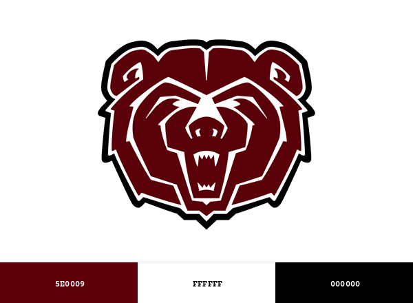 Missouri State Bears and Lady Bears Brand & Logo Color Palette