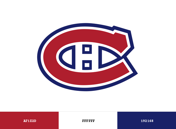 Montreal Canadiens Brand & Logo Color Palette