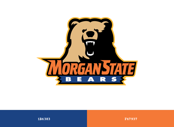 Morgan State Bears Brand & Logo Color Palette