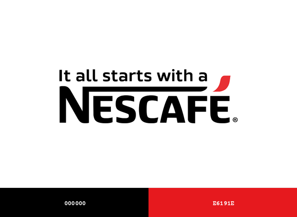 Nescafe Brand & Logo Color Palette