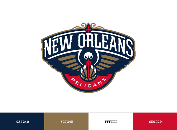 New Orleans Pelicans Brand & Logo Color Palette