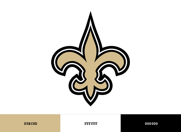 New Orleans Saints Brand & Logo Color Palette