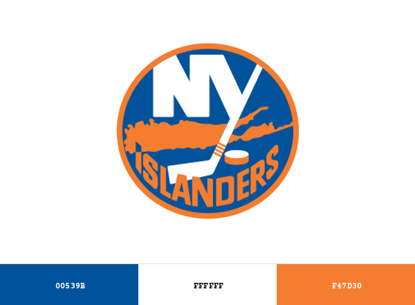 New York Islanders Brand & Logo Color Palette