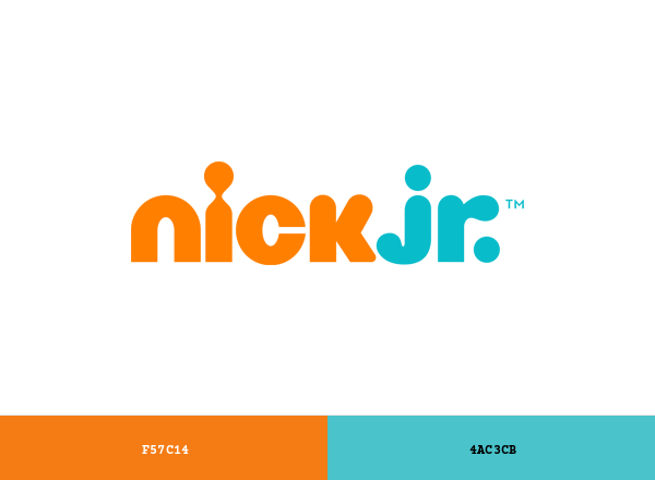 Nick Jr. Brand & Logo Color Palette