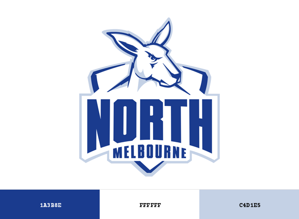 North Melbourne Football Club Brand & Logo Color Palette