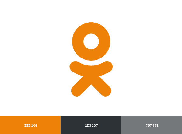 OK (Odnoklassniki) Brand & Logo Color Palette