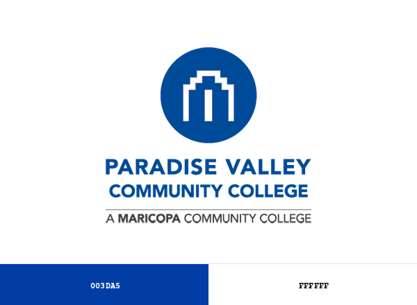 Paradise Valley Community College Brand & Logo Color Palette