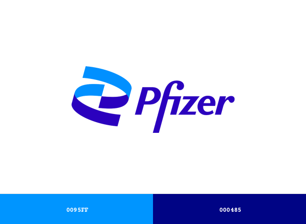 Pfizer Brand & Logo Color Palette
