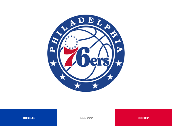 Philadelphia 76ers Brand & Logo Color Palette