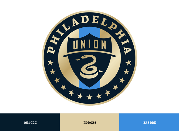 Philadelphia Union Brand & Logo Color Palette